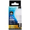 Iris Ohyama LDA4N-G-E17-4T8 LED Bulb, E17, Wide Light Distribution, 40W, Daylight White