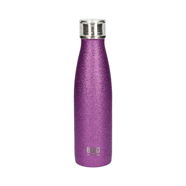 Built Perfect Seal Leakproof Insulated Water Bottle/Thermal Flask, Stainless Steel, 480 ml