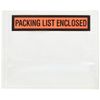BOXN1 100 pcs 4.5" x 5.5" Packing List Enclosed Back Side Loading Envelopes Pouches (100 pcs)