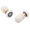 Generic Pack of 4 x Single Shower Door Rollers/Runners/Wheels/Pulleys 19mm Replacement
