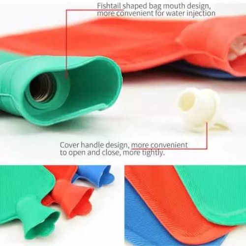 Herdem Hot Water Bottle Bag For Pain Relief (Multicolor)