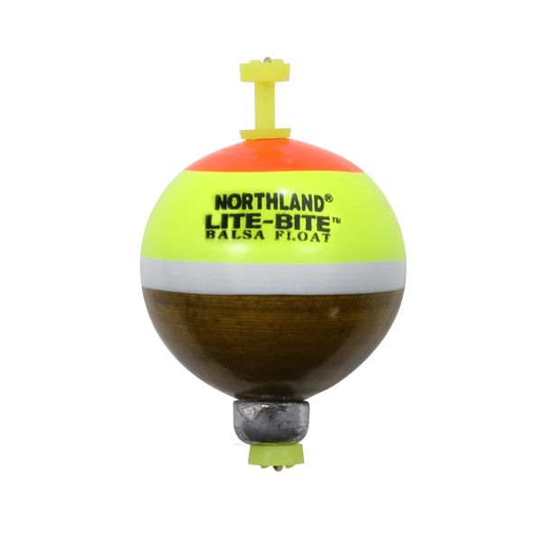 Northland Tackle LBRF4 Lite-Bite Round Bobber #4 Sunrise