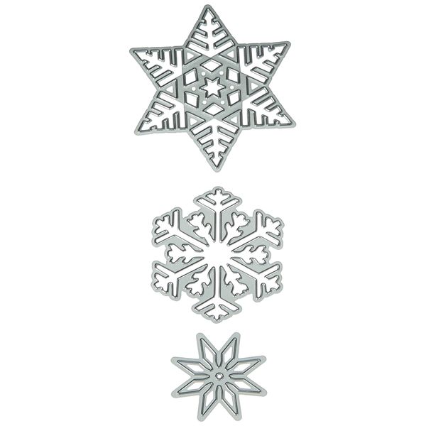 DECO "La Little" Die Snowflakes steel
