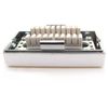 1aTTack.de Connection box 361842 LSA+ network connection box extension LSA+ assembly CAT.5 5 pieces silver