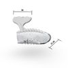 35 Disposable Impression Bite Trays DIBT Posterior Side + free 48 Medium Body mixing tips