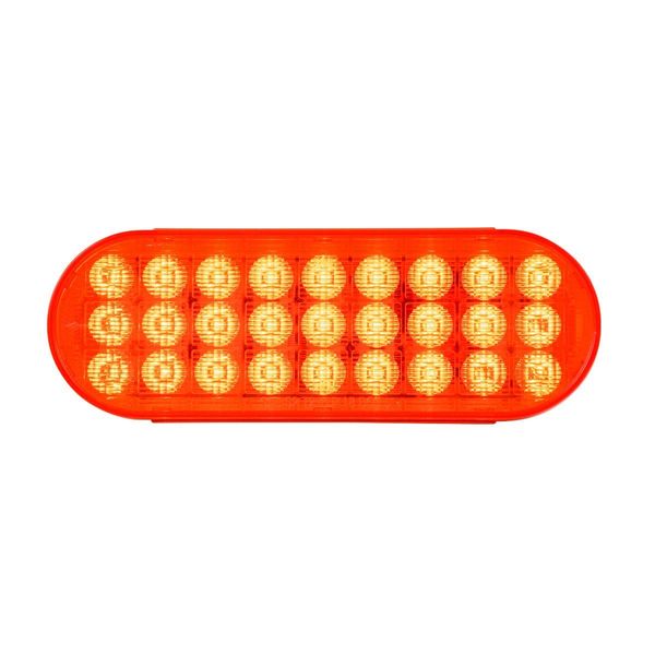 GG Grand General 74862 Oval Smart Dynamic Red/Red 27 LED Sequential Sealed Light