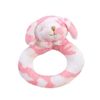Angel Dear Pink Camo Puppy Blankie & Ring Rattle Set.