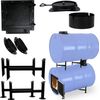 Barrel Fire Kit With Adapter Kit & Burn Barrel Grate -  Barrel Stove Kit