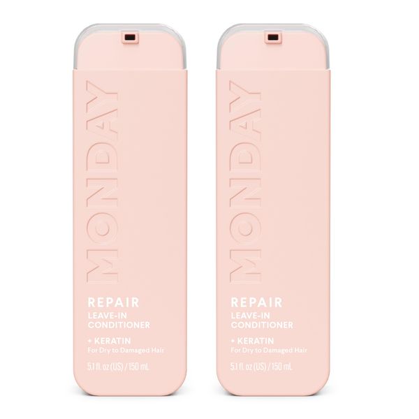 Monday Repair Leave-in Conditioner 5 Oz Dual Pack