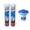 SUDS-ONLINE 20 x Multifunctional Chlorine Tablets + Floating Dispenser