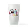 CafePress Makeup Pint Glass, 16 oz. Drinking Glass