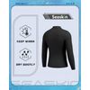 Seaskin Mens Wetsuit Tops 2mm Front Zipper