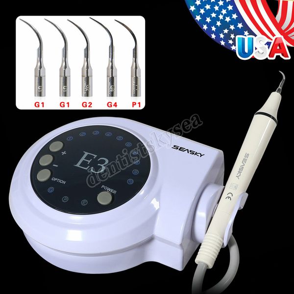 Ultrasonic Dental Scaler Unit Cleaner Whitening E3+ For EMS Cavitron E3