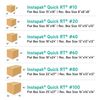 Sealed Air Instapak Quick RT, 10 Bag for 8"x8"x8" Box, Easy to Use, The Ultimate Protection for Fragile shipments, Foam Packaging Bags (Pack of 36)