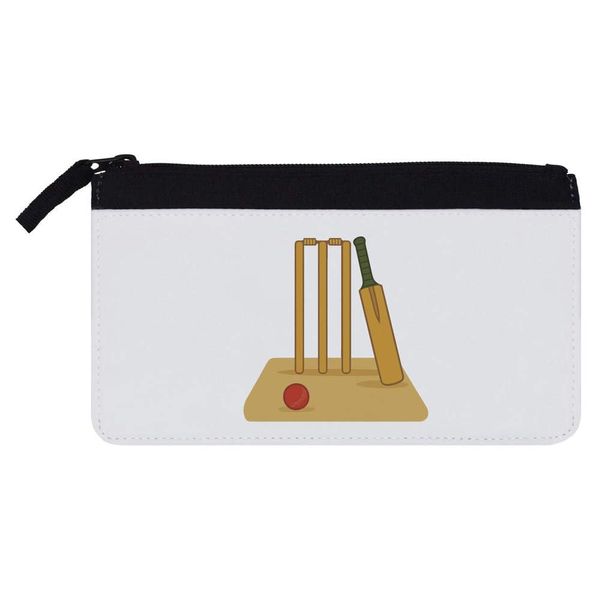 Azeeda 'Cricket Pitch Essentials' Pencil Case (PC00057742)