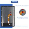 Vvsialeek Replacement OLED Display Compatible with Honor Pad X8A LCD Touch Screen with Toolkit Fingerprint Function