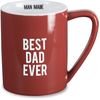 Pavilion Gift Company Best Dad Ceramic Mug, 18 oz, Multicolor