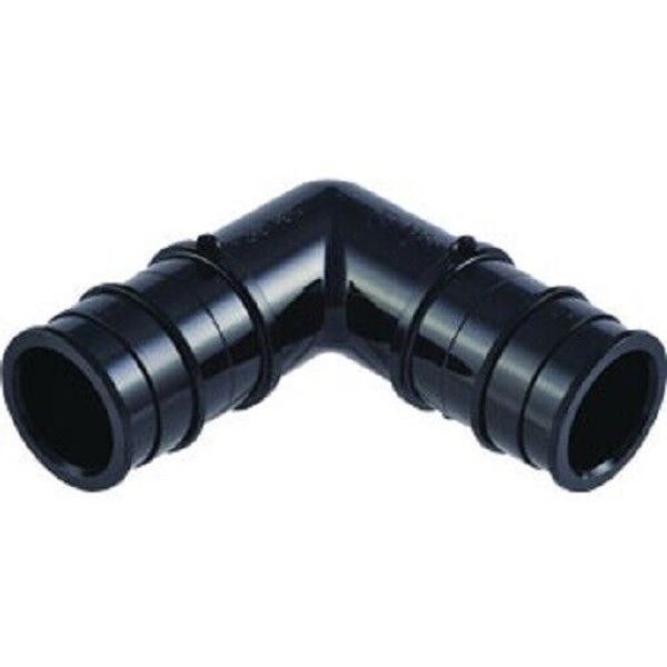 (3)-SharkBite 1 In. 90 Deg. Poly PEX-A Elbow (1/4 Bend) (5-Pack) UA260A5