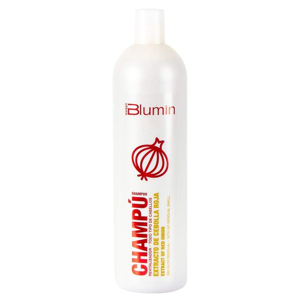 Blumin Shampoo with Extract of Red Onion, Argan Oil and Macadamia Nut Oil 1000ml