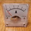 0-5A DC Ammeter Analogue Panel Amp Meter Analog Current Panel Meter - 91C4
