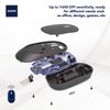SOAR Wireless Mouse and Mouse Pad, Blue
