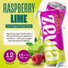 Zevia Zero Sugar Energy Drink, Raspberry Lime, 12 oz Cans (12-Pack) – Natural...