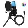 Professional Condenser Sound Podcast Studio Microphone For PC MSN Skype Zoom