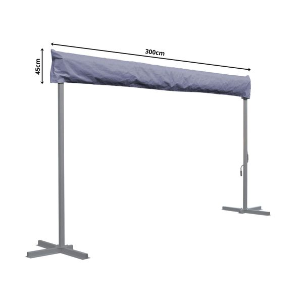 QUICK STAR Schutzhülle für Stand Markise London 3m Terrassenüberdachung