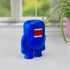 4" Domo Vinyl Figure: Black Light Blue