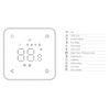 Lowenergie Smart Wifi Programmable Thermostat Underfloor Electric Heating 16A Sensor Cable