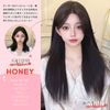 FESHFEN ウィッグ ロング ストレート かきあげ 前髪なし かつら ウィッグ センター分け レディーズ 女装 フルウィッグ セミロング カツラ うぃっぐ ぱっつん ロリータ コスプレ かつら wig 小顔 人気 自然 ファッション 日常 耐熱 可愛い ネット/櫛付き ブラックブラウン