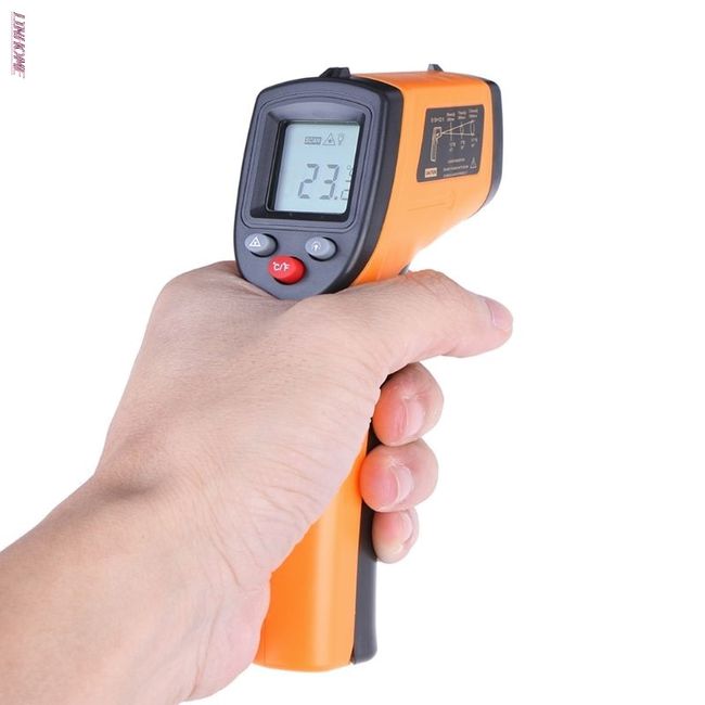 30c To 550c Infrared Thermometer Temperature Gun With 2 X 1.5 AAA Battery