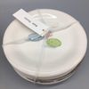x4 RAE DUNN Speckled Eggs Easter Appetizer Plate Set Dessert Blue Pink RETIRED