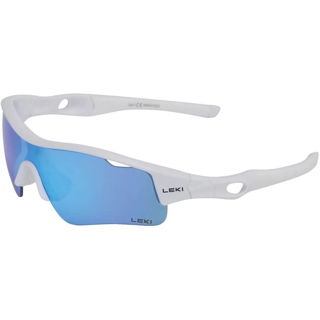 LEKI Vision Pro Sonnenbrille, White-transparent-Multi