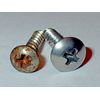 (35) #6x5/8 Guitar Amp or Speaker Corner Protector Screws • Stainless Truss Head