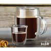 JoyJolt Javaah Double Walled Espresso Glasses Espresso Cups (Set of 2)- 2-Ounces