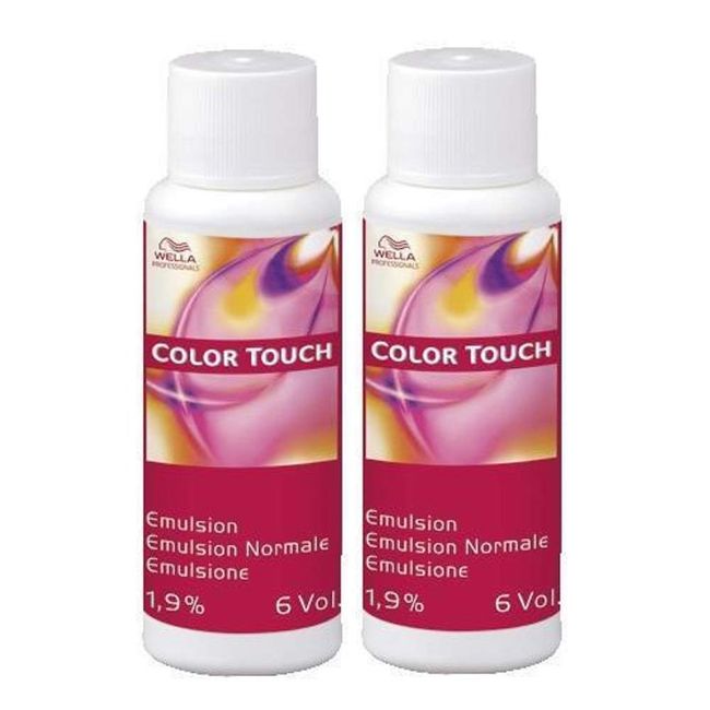 Wella Professionals Color Touch 1.9% Emulsion, 2 x 60 ml