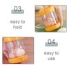 Creative Egg Shell Peeler Tool - Plastic Egg Separator for Effortlessly Removing Eggshells from Hard-Boiled Eggs, Shake & Peel Egg Opener Gadget