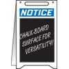Accuform Notice (with Chalkboard Area) (MF101)