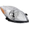 Headlight Set For 2009-2011 Toyota Yaris Hatchback Assembly Driver and Passenger