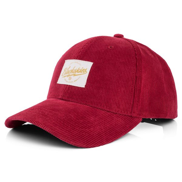 Blackskies Crimson Baseball Cap | Herren Damen Schirm Premium Snapback Trucker Mütze Kappe Basecap Kappe Weinrot