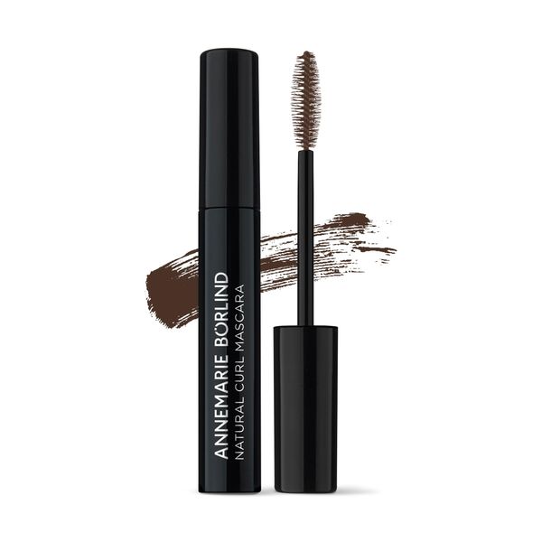 ANNEMARIE BÖRLIND AUGEN EFFECTIVE NATURAL BEAUTY Natural Curl Mascara Brown (9,5 ml) - Für einen Natürlichen Wimpernschwung, Verleiht Dichte und Volumen, Aus Natürlichen Inhaltsstoffen, Vegan