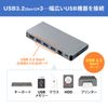 Sanwa Supply USB-3TCH14S2 USB Type-C Docking Hub with HDMI, LAN Port, Card Reader