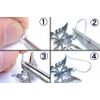 (J) Stainless Steel Hook Parts, Piercing Hardware, Popular