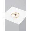 Elli Ring Ladies Wave Optics Trend in 925 Sterling Silver
