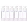 BENECREAT Pump Bottle, Vacuum Press Bottle, Empty Bottle, Plastic Compartment Refill Bottle, Travel Cosmetic Container