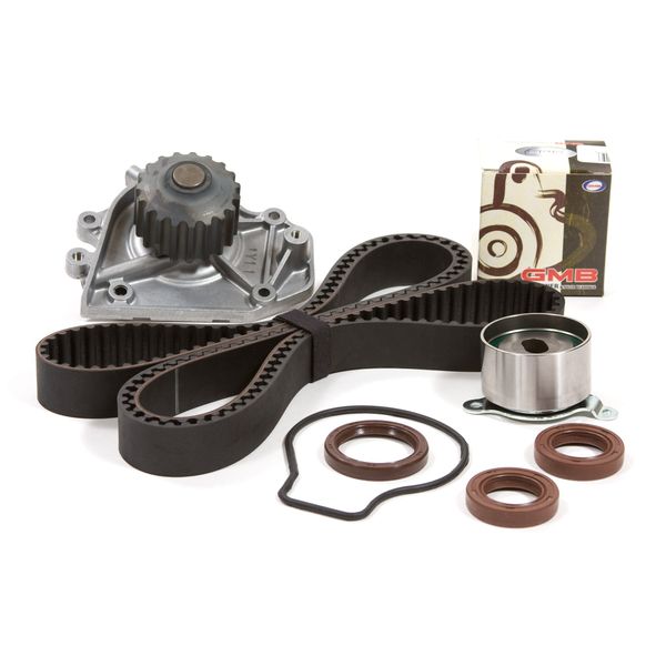 Evergreen TBK184WPT2 Compatible With 90-95 Acura Integra GS LS RS Non-Vtec 1.8L B18A1 B18B1 Timing Belt Kit and Water Pump