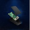 SB Components Official Raspberry Pi 4 Case, Black/Gray, ABS Material, Raspberry Pi Case, Anti-slip Feet