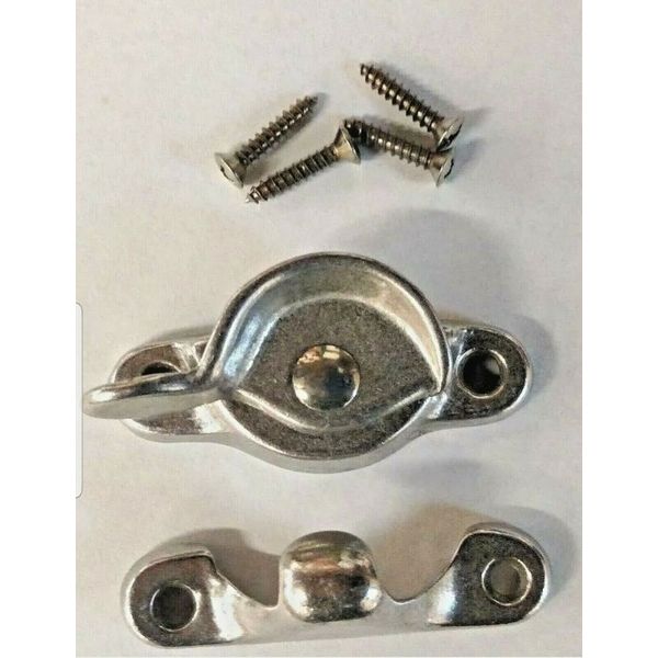 NEW IVES #07 A92, ALUMINUM WINDOW LOCK, WINDOW SASH CAM LOCK (6.1)