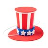 Uncle Sam Hat Craft Kit, Makes 6
